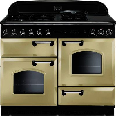 Rangemaster Classic 110cm LPG Gas 74210 Range Cooker in Cream with Chrome Trim and FSD Hob